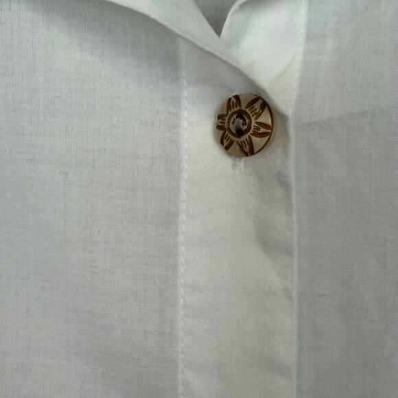 Vintage Safari-Core Shirt 2X | Stonebridge Embroidered Animals & Beaded Collar - Picture 6 of 10